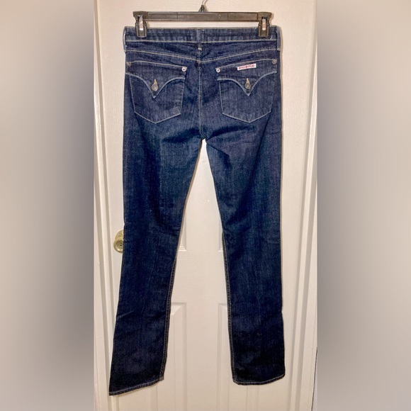 HUDSON BLUE JEANS WITH CARLY FLAP BACK POCKETS SZ29/8 Womens Excellent Condition - Picture 1 of 5